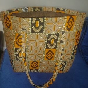 Tribal Print Tote Bag